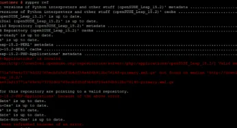 How to – Fix “Repository ‘openSUSE-Leap-15.2-PHP-Applications’ is invalid.”