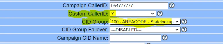 How to - Use CID groups 11 assign cid group to campaign