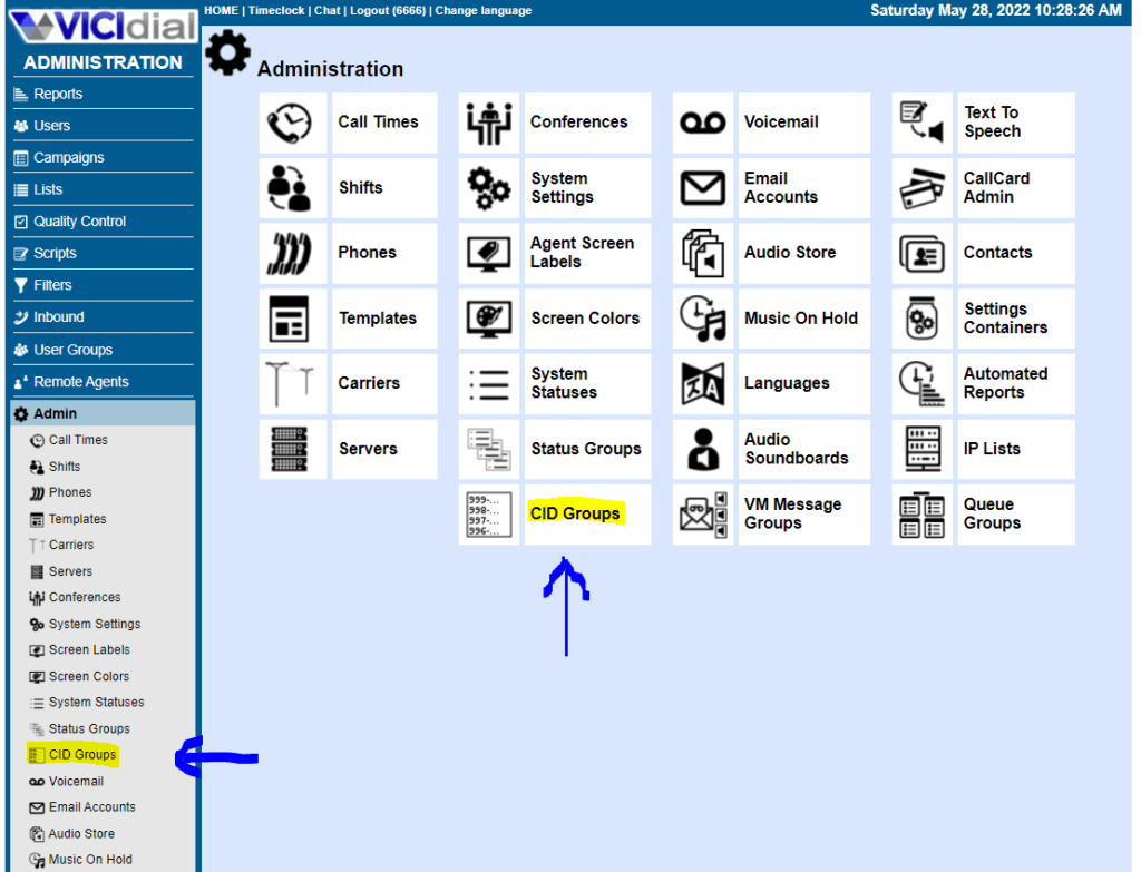 CID groups